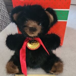 Genuine Mink Rare Bear. The Ultimate Teddy Bear